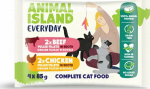 Animal Island ANIMAL ISLAND Beef / Chicken fillet - Karma wet for cats - 4x85g