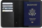 Satechi Vegan-Leather Passport Wallet with Find My Black - Lautsprecher