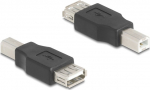 DELOCK USB 2.0 Adapter USB B Stecker zu USB A Stecker