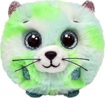 TY Beanie Balls Evie - green cat 10cm