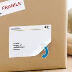 HERMA Adressetik. A4 wei&szlig; 99.1x139 mm Paper opaque 100 St