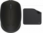Log Logitech mouse M171 czarny (910-004424) + Studio Series - GRAPHITE (956-000049)