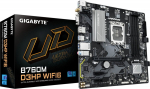 GIGABYTE B760M D3HP WIFI6 Motherboard - Supports Intel Core 14th Gen CPUs, 4+1+1 Phases Digital VRM, up to 5600MHz DDR5, 2xPCIe 4.0 M.2, Wi-Fi 6, GbE LAN, USB 3.2 Gen1