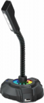 29 HP, computer microphone, DHP-1100C, czarny, light LED USB Hub