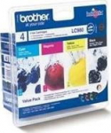 Brother LC 980VALBPDR Sort Yellow Cyan Magenta Ink