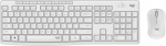 Log Logitech Wireless Keyboard+Mouse MK295 white retail