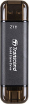 SSD 2TB Transcend ESD310C Portable, USB 10Gbps, Type-C/A