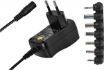 Emos Universal Adapter AC/DC / 3-12V / 0.6A