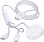 Devia kaabel EA520 3in1 USB-C - USB-C/Lightning/Apple Watch