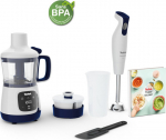 Tefal HB55W Yummy Gourmet Blender and Stand Mixer blue/white
