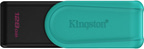 KIN Kingston USB Flash Drive DataTraveler Exodia S 128 GB USB 3.2 Gen 1 Black/Turquoise