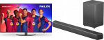 Philips Ambilight TV TV THE ONE 50PUS8919/12 + Soundbar Philips TAB5309/10