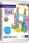 MAGNA-TILES&reg; microMAGS Deluxe Travel travel kit, 55 can