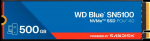 Western Digital SSD POWERED BY SANDISK WD Blue SN5100 500GB M.22280 PCIe Gen4x4 NVMe QLC 3D