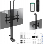 Maclean electric ceiling/floor mount, extendable, 43"-88", VESA 600x400, max 60kg, 100-240V AC,50/60Hz