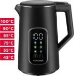 Conceptronic Electric kettle with temperature control 1.7L RK3385