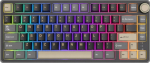 Keyboard Royal Kludge Royal Kludge RK R75 RGB Phantom laidinė klaviatūra | 75%, Hot-swap, Sidabrinis switches, US