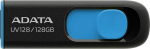 Adata Pendrive UV128 128GB USB 3.2 Gen1 Black - niebieski
