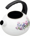 NON-ELECTRIC KETTLE OD 2388 ENAMEL 2.2 L KWIATY