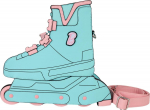 Loungefly Barbie: Figural Skate Crossbody Bag (MTTB0013)