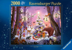 Ravensburger Puzzle 2D: Christmas in the forest 2000el EDUCAMP