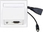 Vivolink Wall Connection HDMI+ 3.5mm, inc Thorsmann wall box