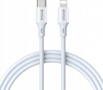 Kabel USB BWOO BWOO kabel USB-C - Lightning 2m 27W ABS + TPE white