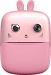 Hurtel Label Printer Mini Thermal Printer with Camera and Camcorder HURC10R - Pink