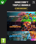 Microsoft MS ESD Minecraft Triple Bundle Xbox XXS ML