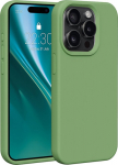 Etteri Nakładka Etteri Silicone Case do iPhone 15 Pro 6.1'' light green