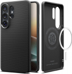 Kaitse&uuml;mbris Liquid Air (MagFit), Samsung Galaxy S26 Ultra, matt must, Qi2/MagSafe &uuml;hilduv, Spigen