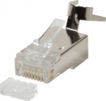 Logilink Modular RJ45 f&uuml;r Cat7, Cat.6A, Cat6 Kabel, 10 Stk