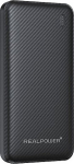 Realtron REALPOWER PB-10000 Plus,10.000 mAh,20W,2x USB-A,1xUSB-C blac