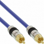 Cable InLine RCA (Cinch) - RCA (Cinch) 10m niebieski (89410P)