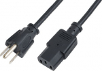 Logilink Power Cord, USA YP-12 / YC-14, black, 1.80m