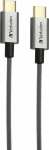 Cable USB Verbatim USB-C - USB-C 2 m Szary (65054)