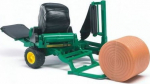 Bruder A wrapping machine of compressed hay (02122)