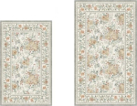Carpet AREA ACCENT 2pcs/set 50x84cm /60x102cm, pattern-22