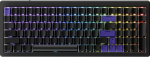 Ducky Cushion 98 Gaming Keyboard, 96%, US Layout (ANSI), Shush Green Switches - Matte Black