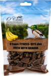 O'CANIS Fitness-Bits Plus Duck with banana Mono - dog treat - 200g