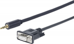 Vivolink 3.5MM - D-Sub9 M-F 25 Meter,