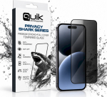 Quik Accessories PRIVACY SHARK Series Premium Strong Full Cover Tempered Glass for Samsung Galaxy S26