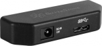 SilverStone SST-EP02B USB 3.0 zu SATA Adapter - schwarz
