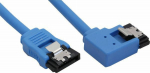 InLine SATA - SATA, 0.5m, Niebieski (27705L)