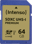 Intenso SDXC Card 64GB Class 10 UHS-I Premium
