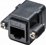 Wentronic Goobay Mounting adapter RJ45/RJ45 UTP kat.6 (81365)