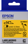 EPS Epson LabelWorks LK-6YBA14 - Black on yellow - Rolle (1.4 cm x 2.5 m)
