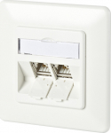 METZ CONNECT BTR Outlets Flush with 180 &deg; Modules - Anschlussdose