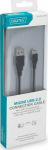 Kabel USB Digitus USB-A - 1 m Czarny (DB-300127-010-S)