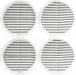 Bissell | SpinWave Pads - 4 x Scrubby | White